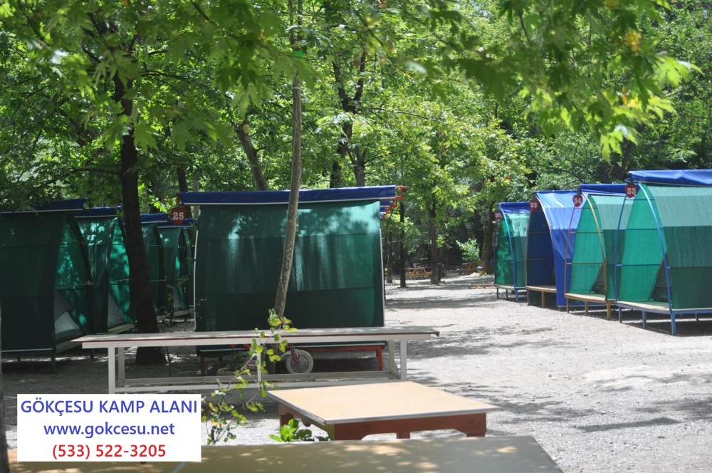 Antalya Çadır Otel ırmak boyu Köprülü Kanyon Kamp Alanı Gökçesu Rafting