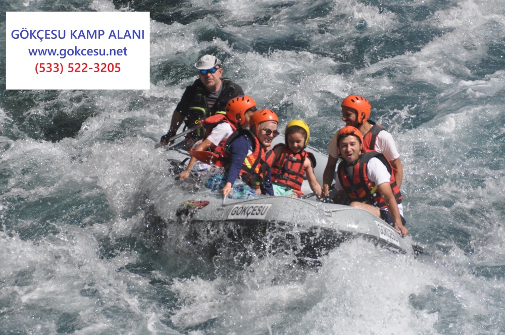 Rafting Antalya Köprülü Kanyon Kamping Çadır Konaklama