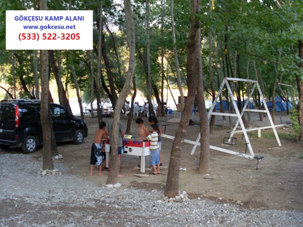 Gökçesu Kamp Alanı Köprülü Kanyon Çadır Konaklama Rafting Antalya