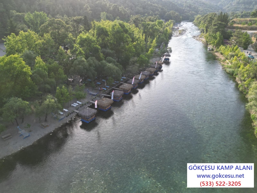 Gökçesu Kamp Çadır Kamping Rafting Antalya Köprülü Kanyon Çadır Konaklama